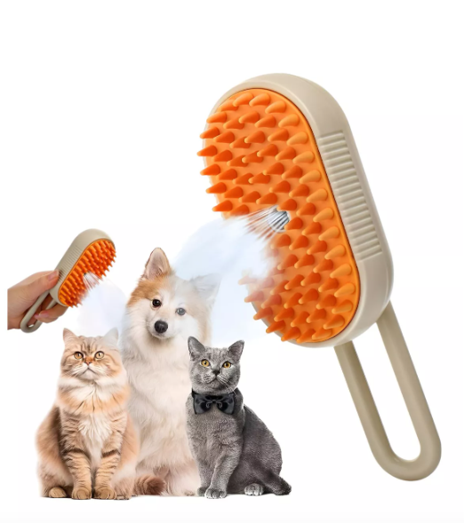 🐶🎁 El Mejor Regalo Para Tu Peludo: Cepillo a vapor 3 en 1 🐱💝