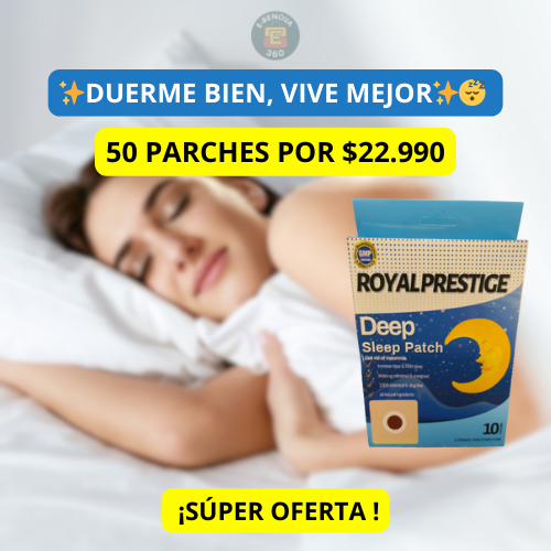 💥SUPER OFERTA💥APROVECHA!! 50 Parches para Dormir🌙💤 + ENVÍO GRATIS🎁 PAGA AL RECIBIR🏡